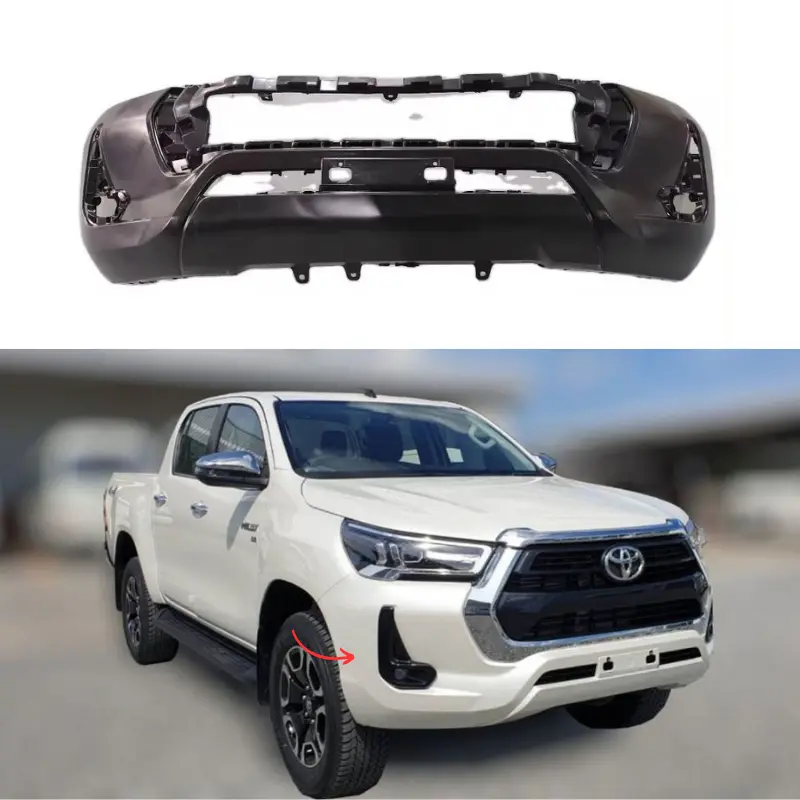 Toyota Hilux Revo  Front Bumper Oem Model 2021-2023 Unpainted 1