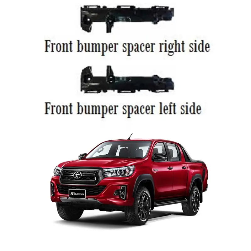 Toyota Hilux Revo Front Bumper Spacer Pair Model 2016-2021 1