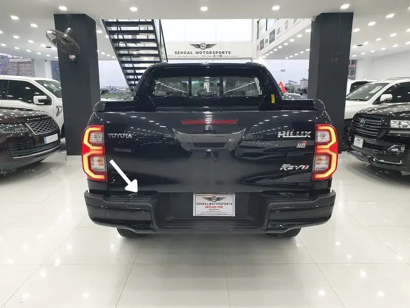 Toyota Hilux Revo Gr Back Bumper Model 2022-2024 1