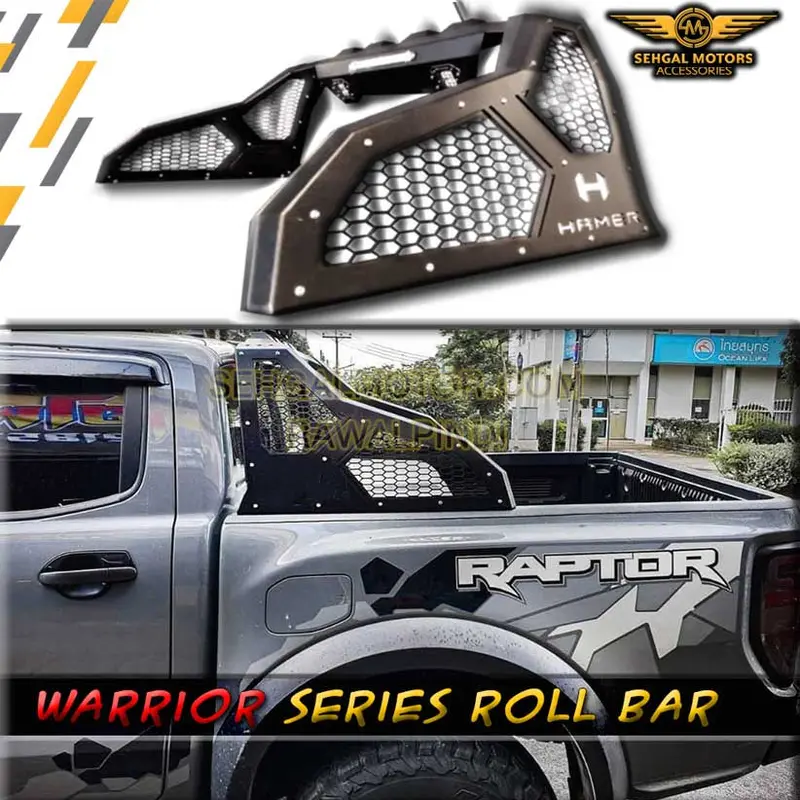 Toyota Hilux Revo Hamer Roll Bar Warrior Style Model 2017-2024 2