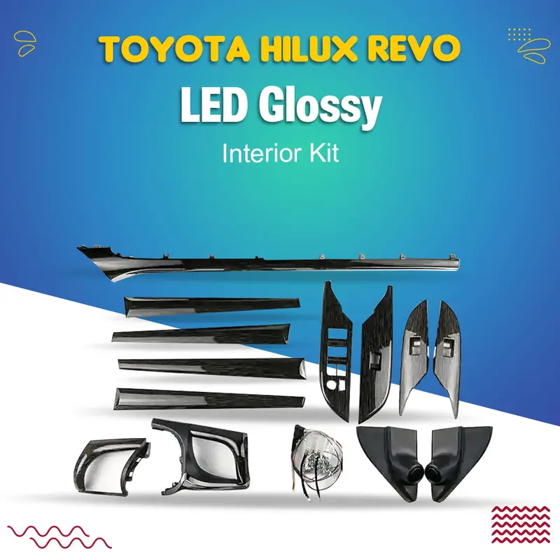 Toyota Hilux Revo Led Glossy Interior Kit 1