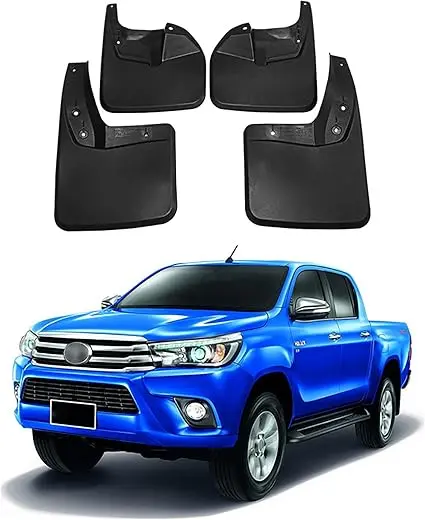Toyota Hilux Revo Mud Flap Black Model 2021-2022 1