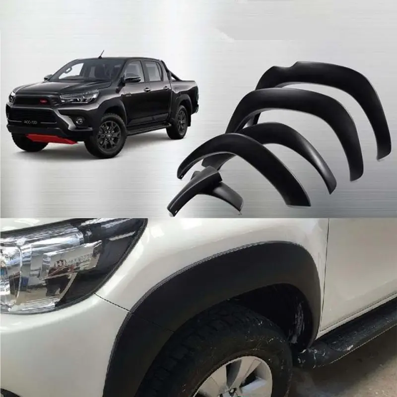 Toyota Hilux Revo Over Fender  Black Model 2018 1