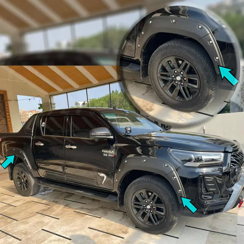 Toyota Hilux Revo Over Fender Rbs Bolt Style China Model 2017-2021 1