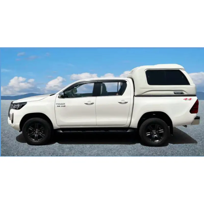 Toyota Hilux Revo / Rocco 4X4 Fiberglass Hightened Canopy M5 - Double Cabin 1