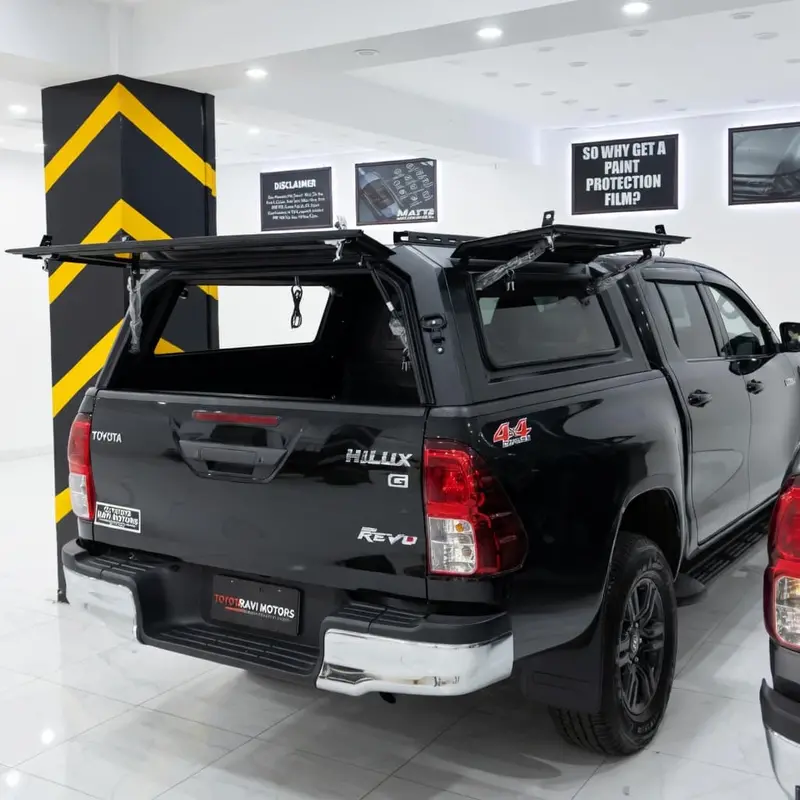 Toyota Hilux Revo/Rocco Aluminium Metal Armour Canopy 2