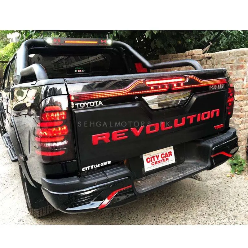Toyota Hilux Revo/Rocco Back Bumper Trd Extender 2 Pcs 2