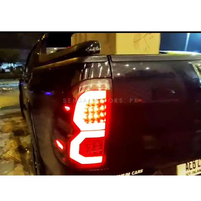 Toyota Hilux Revo/Rocco Back Lamps Light V4 Smoke 2