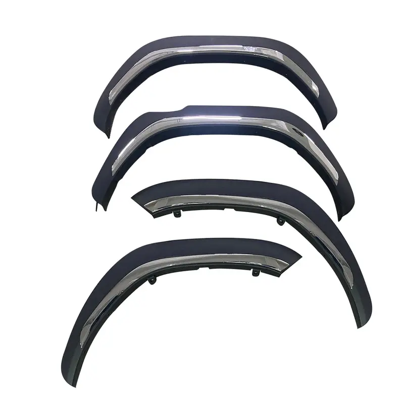 Toyota Hilux Revo/Rocco Fender Flares With Chrome 4 Pcs 1