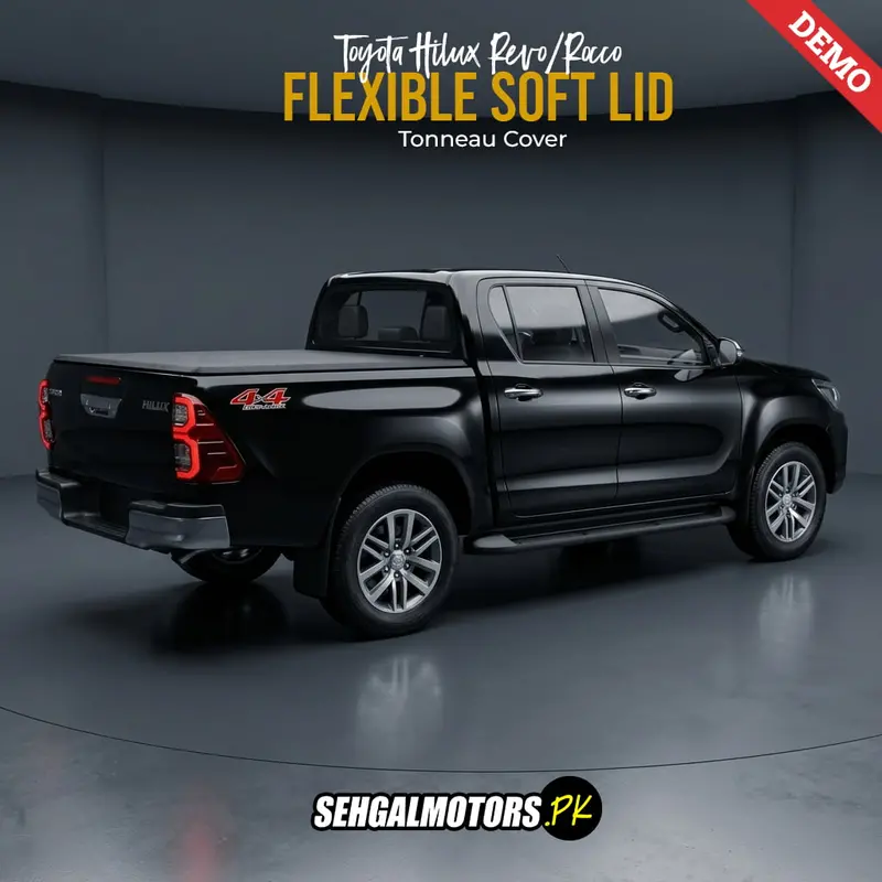Toyota Hilux Revo/Rocco Flexible Soft Lid Tonneau Cover 1