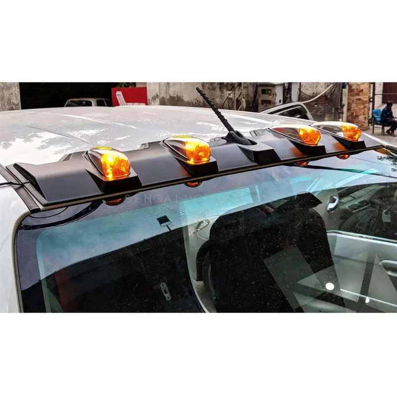 Toyota Hilux Revo/Rocco Front Roof Led Spoiler Hummer Style 1