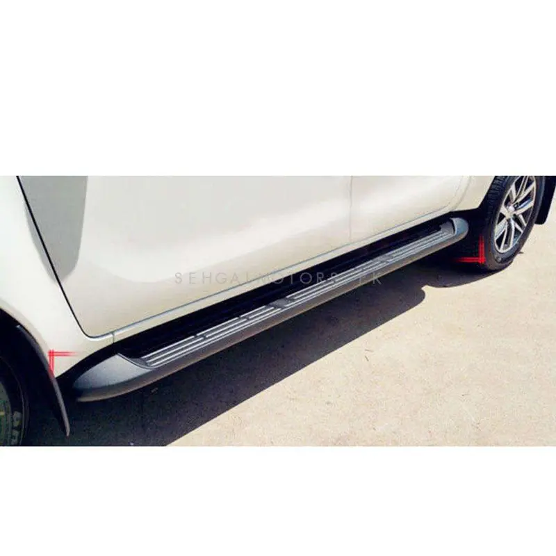 Toyota Hilux Revo/Rocco Genuine Side Steps 2016 - 2021 - Foot Steps | Side Skirt Extensions | Car Side Skirts 1