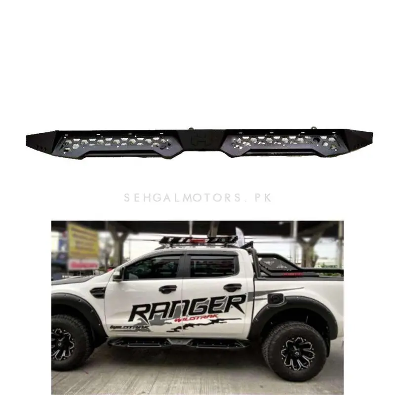 Toyota Hilux Revo/Rocco Hamer Side Steps 2