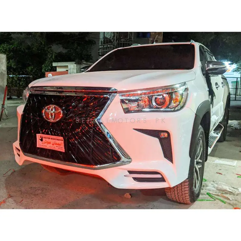 Toyota Hilux Revo/Rocco Lexus Lx570 Style Trd Bodykit 1 Pc Version 2 1