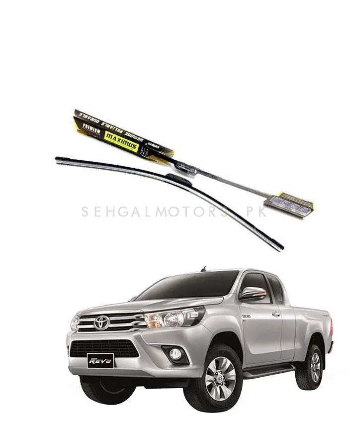 Toyota Hilux Revo/Rocco Maximus Premium Silicone Wiper Blades 1