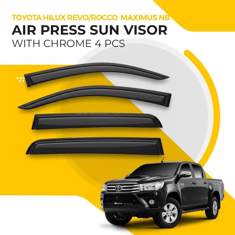 Toyota Hilux Revo/Rocco Nb Air Press Sun Visor Without Chrome 1