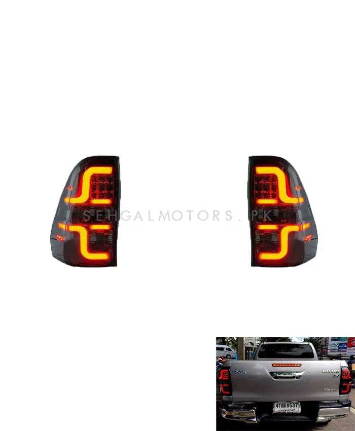 Toyota Hilux Revo/Rocco Neon Style Back Lamps Light V3 2