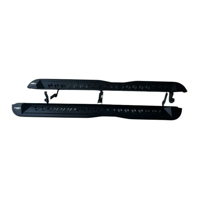 Toyota Hilux Revo/Rocco Side Steps Metal Trd Style - Foot Rest - Skirts Version 3 1