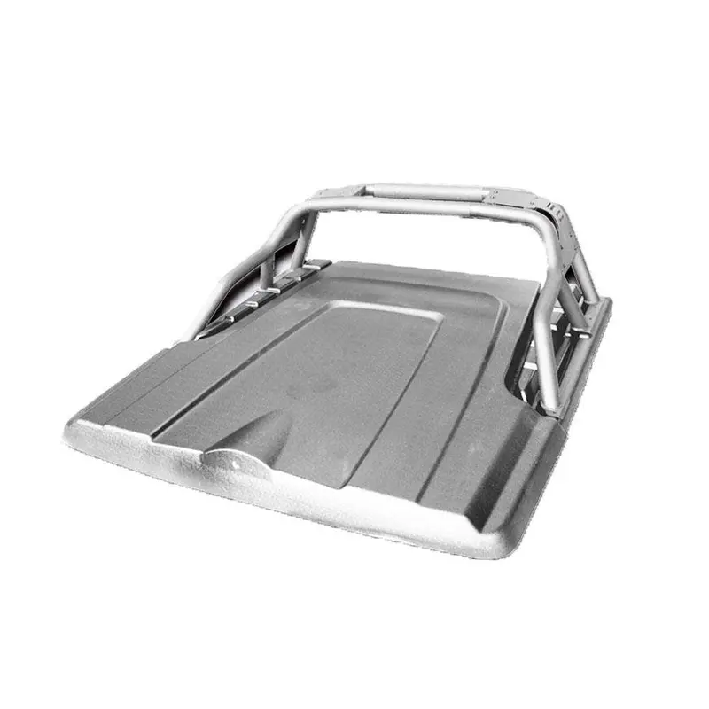 Toyota Hilux Revo/Rocco Super Lid With Trd Metal Roll Bar | Pick Up Truck Tonneau Cover 1