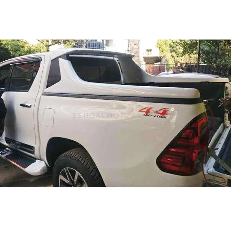 Toyota Hilux Revo/Rocco Trd Roll Bar Glossy White 1