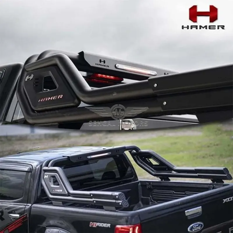 Toyota Hilux Revo Roll Bar Hamer Double Pipe Pk Bazoka Model 2017-2024 1