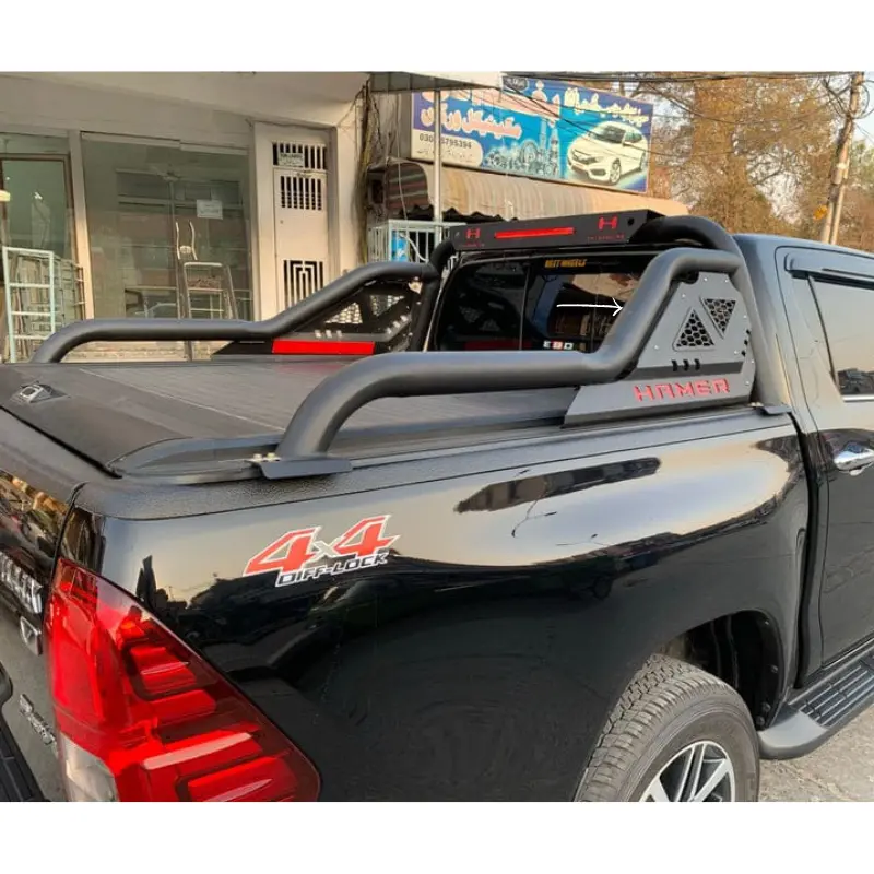 Toyota Hilux Revo Roll Bar Hamer Style V2 (Pk) Model 2017-2024 1