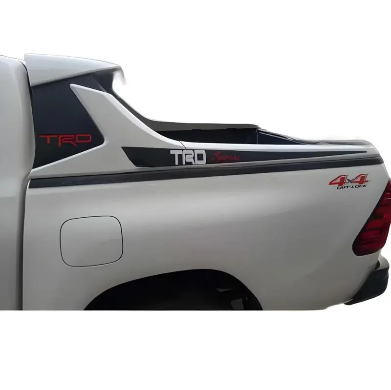 Toyota Hilux Revo Roll Bar Trd White (Fiber) Model 2017-2022 (Used) 1