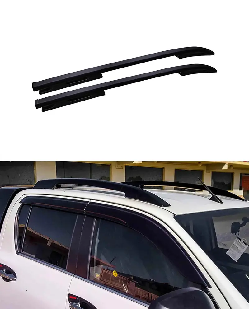 Toyota Hilux Revo Roof Rail V1 (Black) Model 2016-2023 1