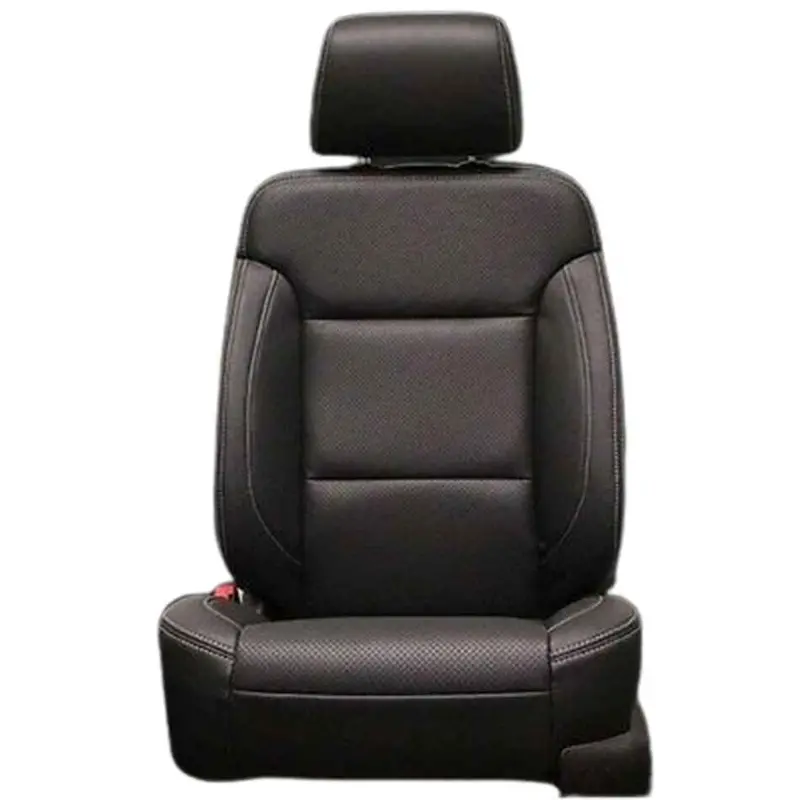 Toyota Hilux Revo Seat Cover Japanese Leather Oem Style Black Model 2016-2021 1