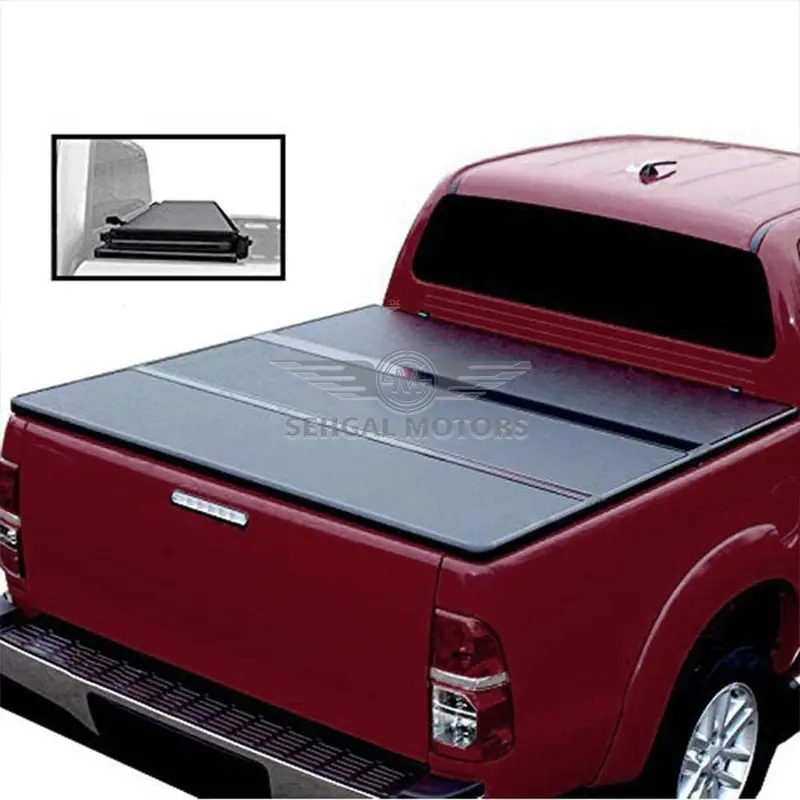 Toyota Hilux Revo Shutter Lid Tri Folding Hard- Model 2016-2021 1
