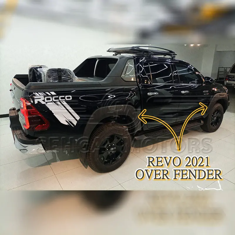 Toyota Hilux Revo Slim Over Fender Rbs Black Model 2017-2021 Thailand 1