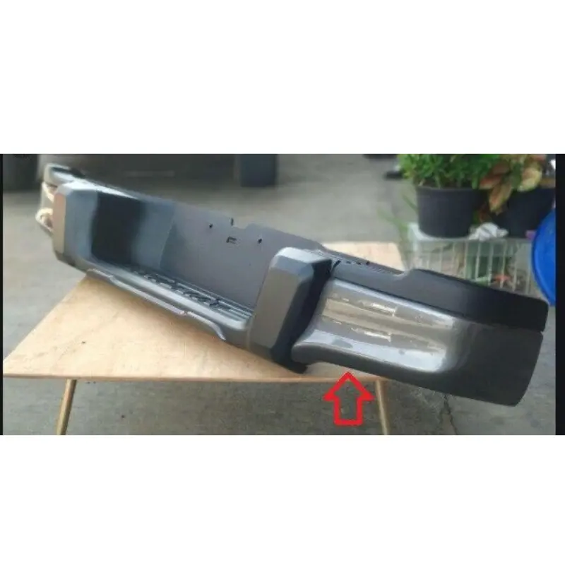 Toyota Hilux Rocco Back Bumper Cover Grey Model 2022-2024 1