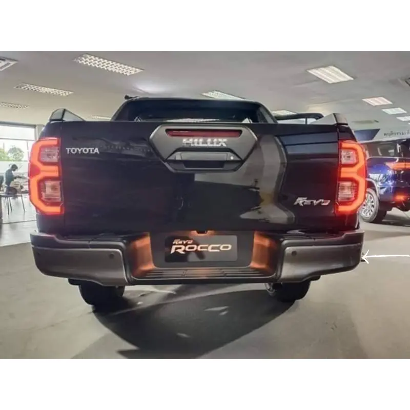 Toyota Hilux Rocco Back Bumper (Grey) Model 2022-2024 1