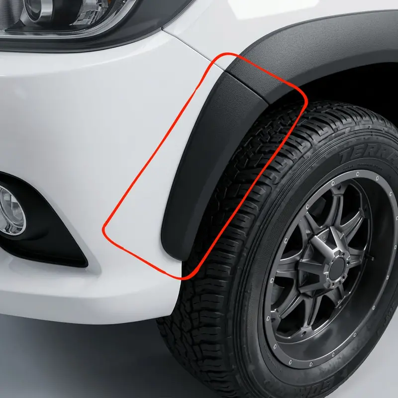 Toyota Hilux Rocco Front Bumper Fender Flares Spare Pcs Pair 1
