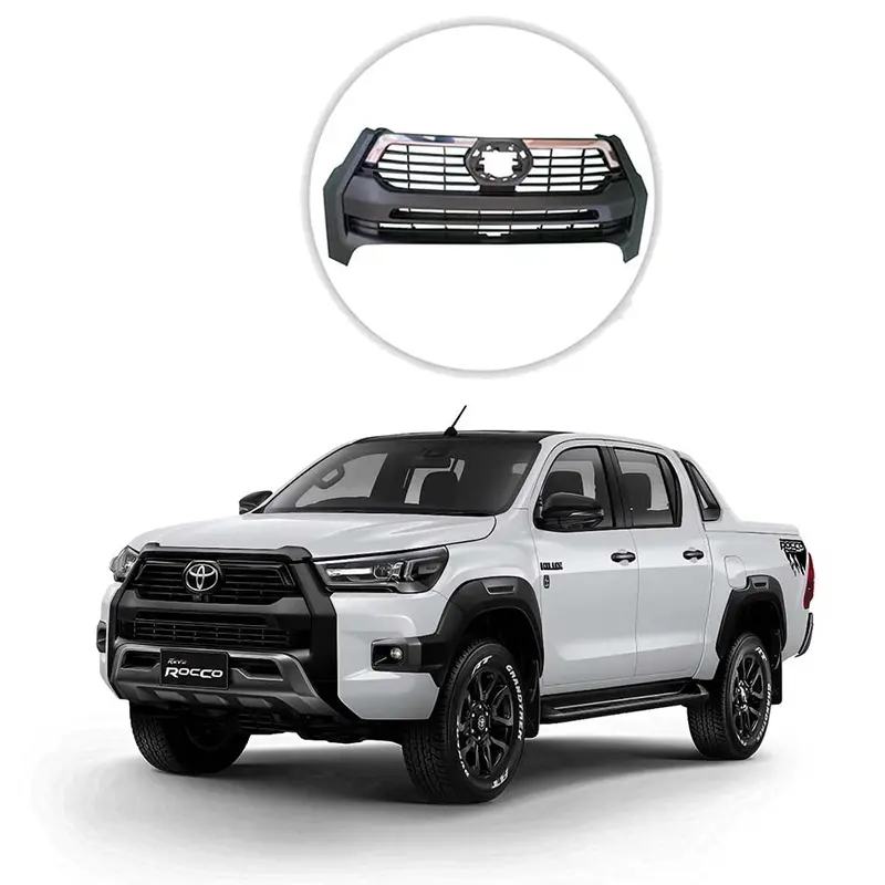 Toyota Hilux Rocco Front Grill Oem Style Model 2022-2023 1