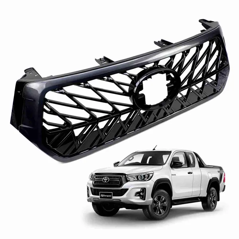 Toyota Hilux Rocco Front Grill Trd Style Model 2018-2022 1