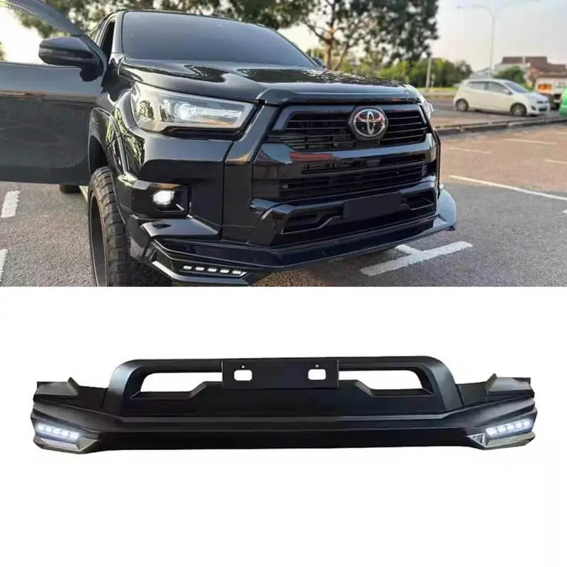 Toyota Hilux Rocco Front Modellista Body Kit With Led 2020 - 2025 1