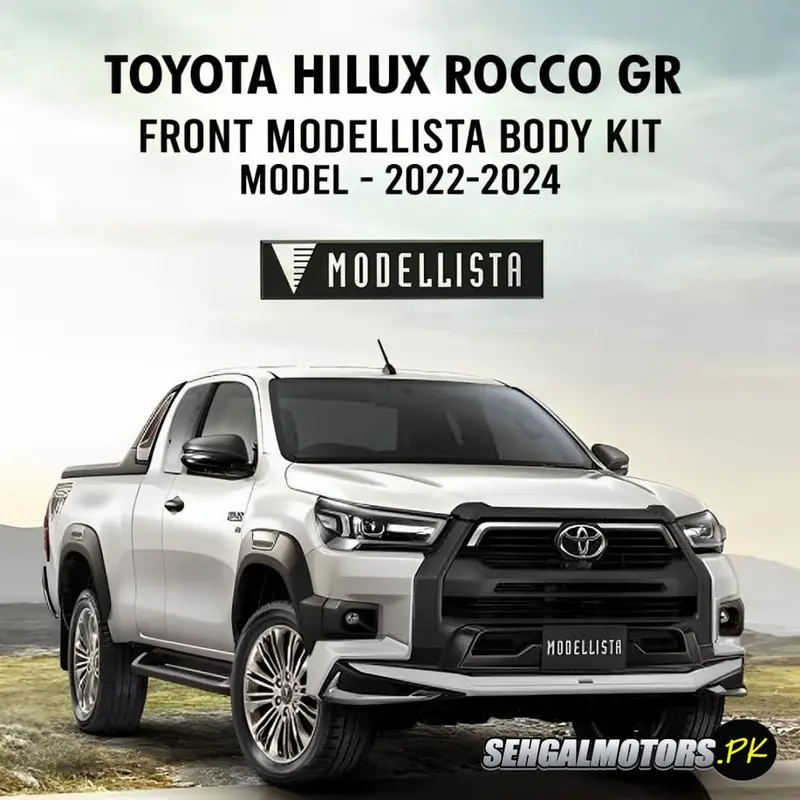 Toyota Hilux Rocco Gr Front Modellista Body Kit 2020 - 2025 1