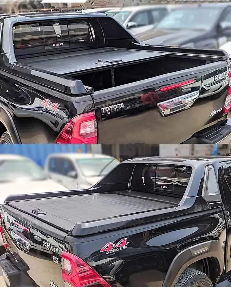Toyota Hilux Rocco Gr Trunk Manual Shutter Lid - Truck Tonneau Cover 2
