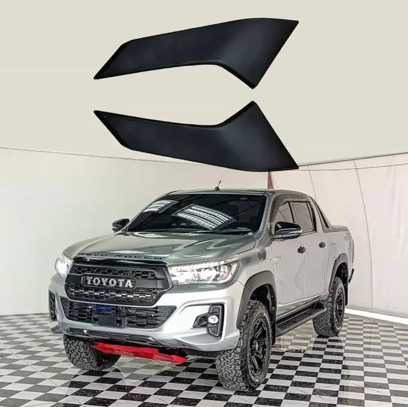 Toyota Hilux Rocco Lower Side Brackets Pair - Model 2021 - 2024 1