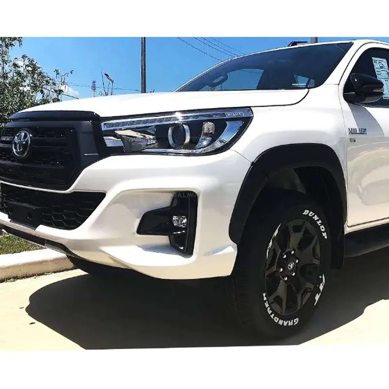 Toyota Hilux Rocco Oem 2020 Front Rbs Bumper With Lower Grille And Chrome 2