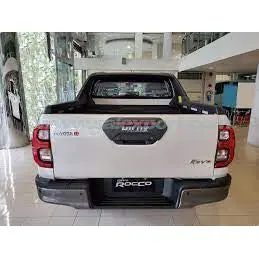 Toyota Hilux Rocco Oem Back Bumper - Chrome Gray 2
