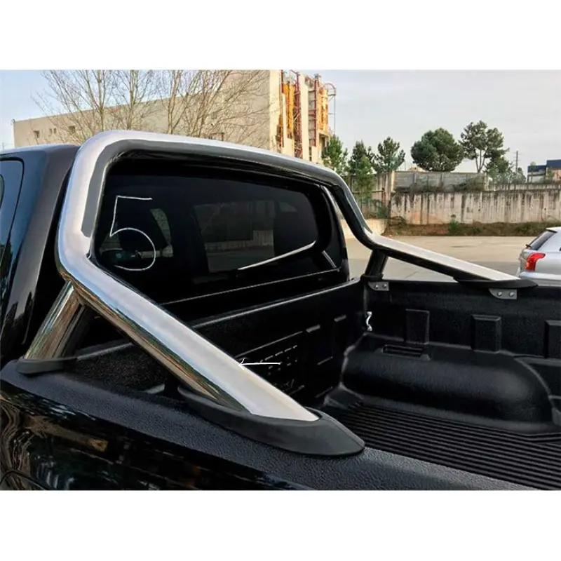 Toyota Hilux Roll Bar Single Pipe Steel Model 2002-2024 1