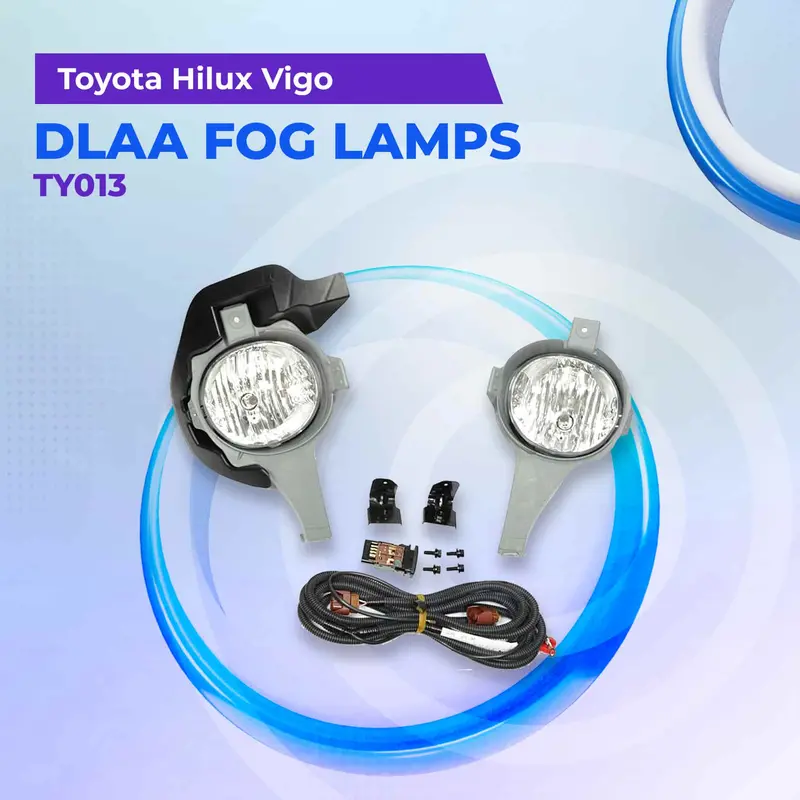 Toyota Hilux Vigo Dlaa Fog Lamps Without Chrome Ty013- Model 2005-2007 1