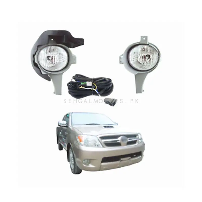 Toyota Hilux Vigo Dlaa Fog Lamps Without Chrome Ty013- Model 2005-2007 2