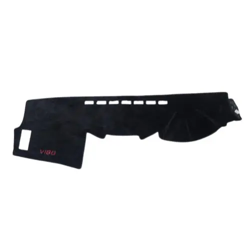Toyota Hilux Vigo Velvet Dashboard Carpet Mat Black 2012 - 2016 2