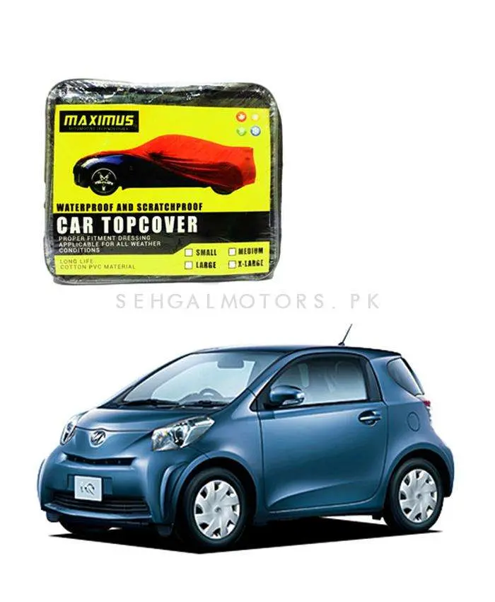 Toyota Iq Maximus Non Woven Top Cover 2008-2016 - - Scratchproof And Waterproof - Without Belt 1