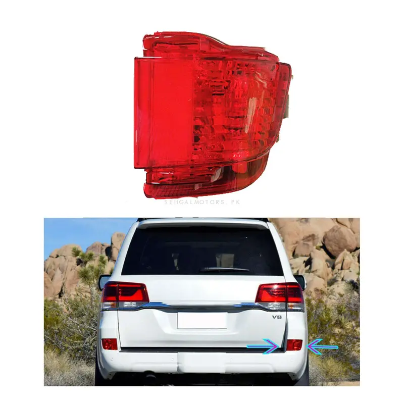 Toyota Land Cruiser Back Bumper Third Brake Lamp Oem 2015 - 2021 2