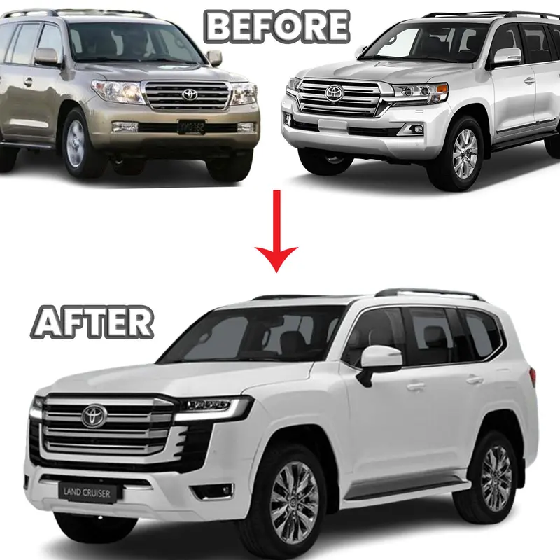 Toyota Land Cruiser Fj-200 2008-2020 Conversion Into Lc-300 2021-2024 1
