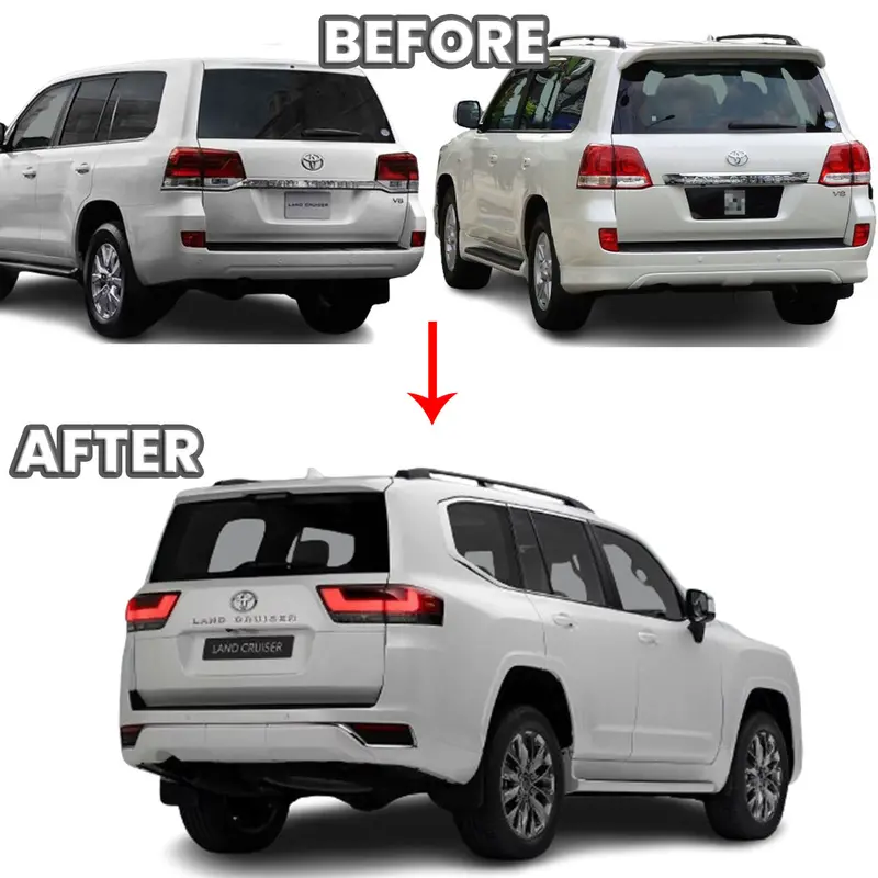Toyota Land Cruiser Fj-200 2008-2020 Conversion Into Lc-300 2021-2024 2
